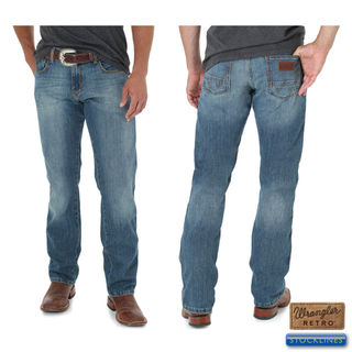 Wrangler Men's Retro Slim Straight Jean