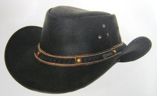 Wagga Wagga Leather Hat
