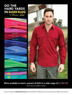 Hard Slog Men's Half Placket Light Cotton Shirt