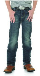 Wrangler Boy's Retro Slim Straight Jean