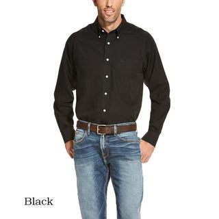 Ariat Men's Solid Wrinkle Free Shirt
