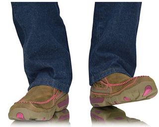 Twisted X Women's Pink Ribbon Mocs Boat Slip On