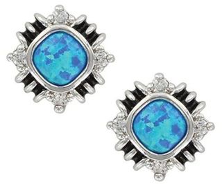 Montana Southwest CZ & Opal Stud