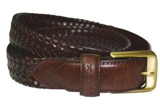 TC Harry Leather Braided Belt