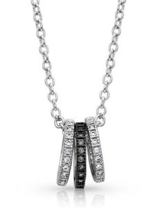 Montana Silversmiths Mini Three Ring Necklace