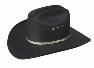 Black Stallion Straw Hat