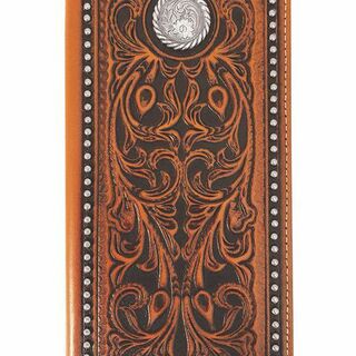 JC Wallet - Tooled Leather Rodeo