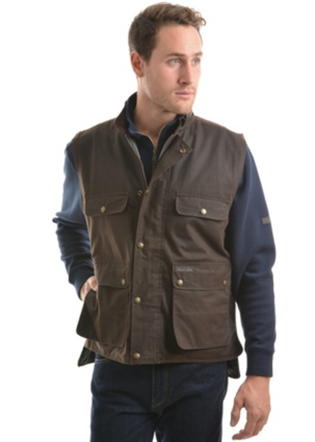 TC High Country Oilskin Vest True Western Wear