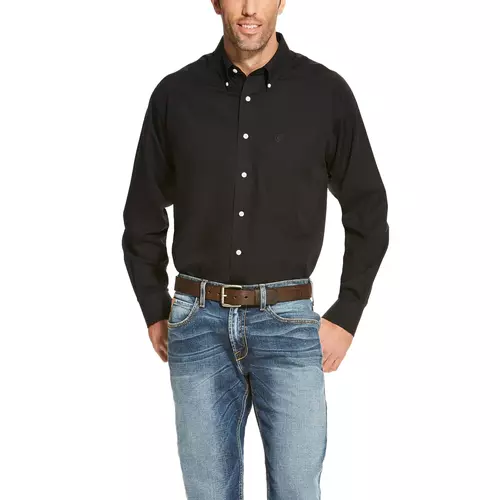 Ariat Men's Wrinkle Free Solid Shirt