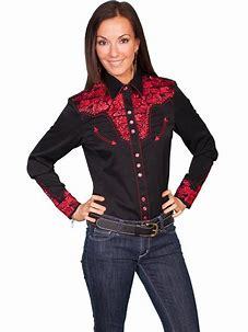 Scully Western Black/Red