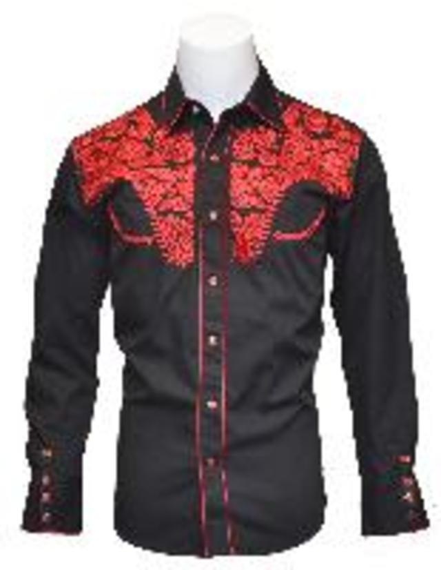 Western Express Black/Red - True Western Wear