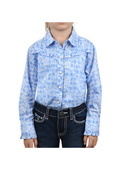 PW Girls Kira Print Frill L/S Shirt