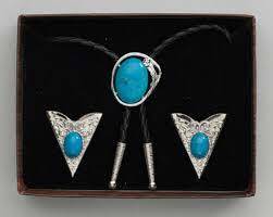 Bolo Tie and Collar Tip Set