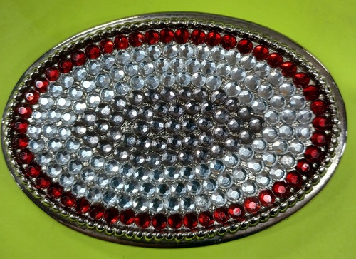 Silver Bling/ Red