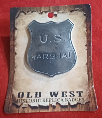 Old West 'US Marshal'  Badge