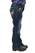 PW Girl's Aztec Boot Cut Jean