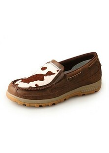 Twisted X Women's Cow Hide Cellstretch Slip On