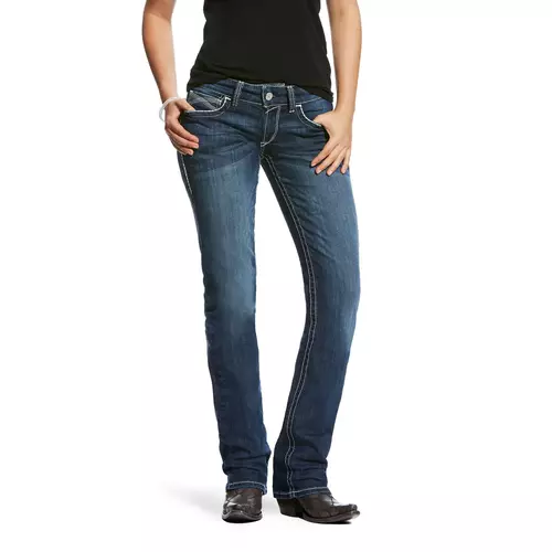 Ariat R.E.A.L. Mid Rise Stretch Straight Leg