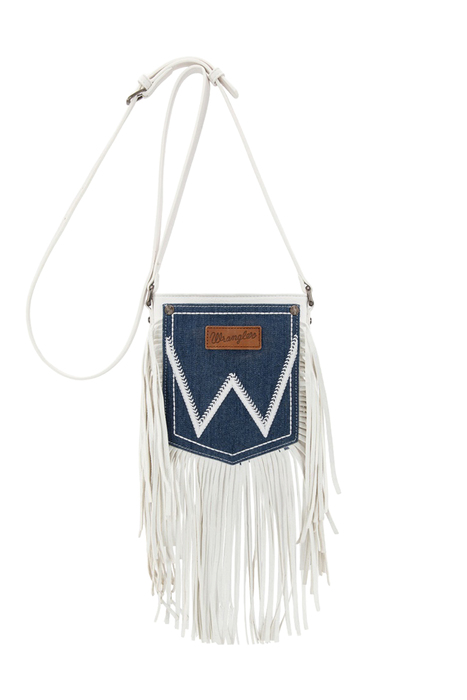 Wrangler Denim Pocket Fringe Bag