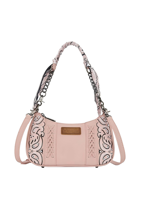Wrangler Paisley Shoulder Bag Pink