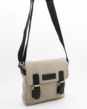 BackRoad NZ Roamer Canvas Flap Over Crossbody Bag