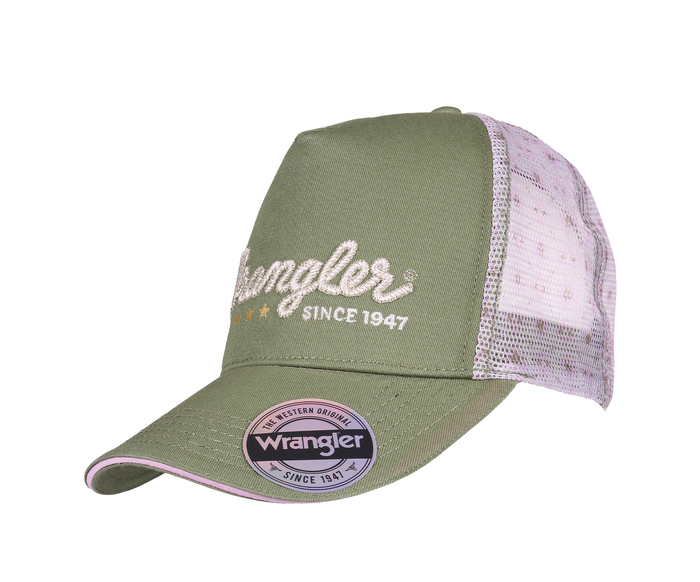 Wrangler Lucy HP Pony Tail Trucker Cap
