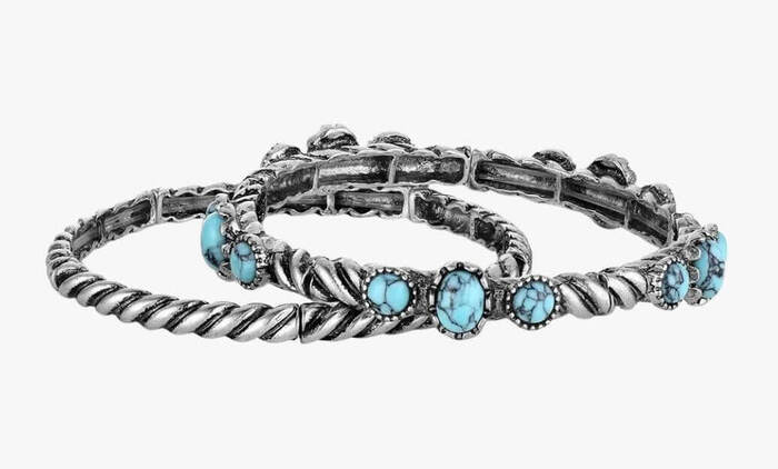 Montana Attitude Wander West Turquoise Bangle
