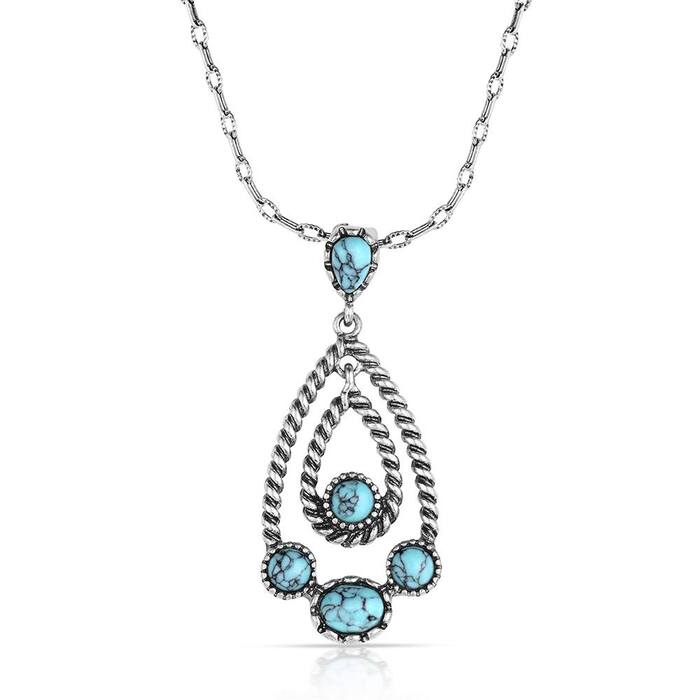 Montana Attitude Wander West Turquoise Necklace
