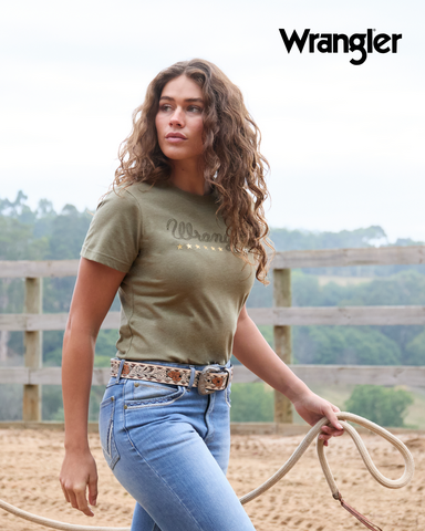 Wrangler Lucy Short Sleeved Womens Tee