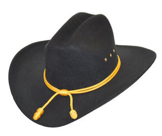 Cattleman Faux Felt with Cavalry Band