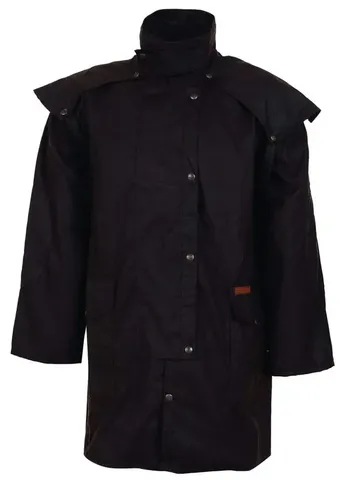 Outback Short Oilskin Coat - Unisex