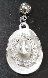 Western Express Hat Earrings