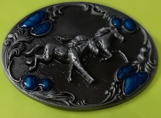 Running Horses/Turquoise Stones