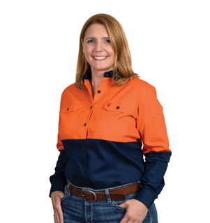 Just Country Brooke Hi-Vis Work Shirt
