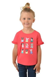 TC Magnolia Farm Frill Sleeve Tee