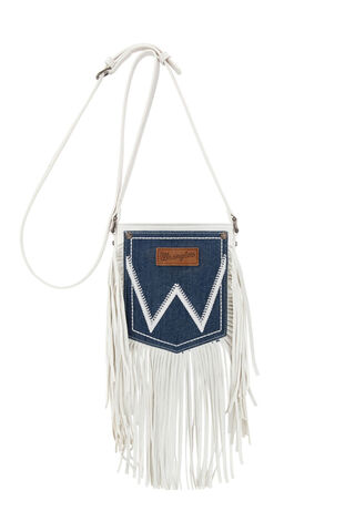 Wrangler Denim Pocket Fringe Bag