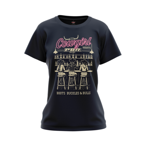 PBR 'Cowgirl Nights' Womens Tee