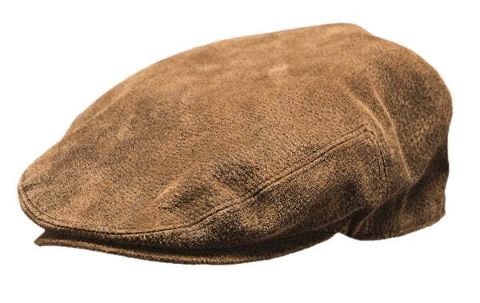 Outback Leather Ascot Cap
