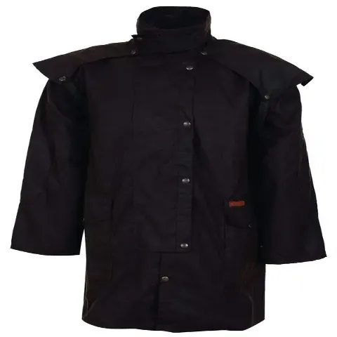Outback Short Oilskin Coat - Unisex