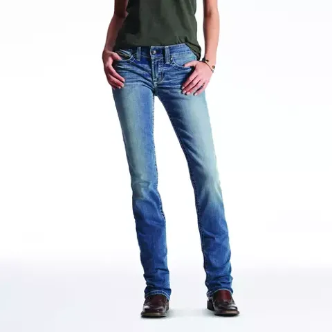 Ariat R.E.A.L. Mid Rise Stretch Straight Leg