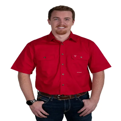 Just Country Eddie Full Button Work Shirt