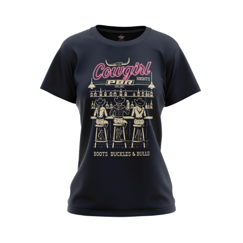 PBR 'Cowgirl Nights' Womens Tee