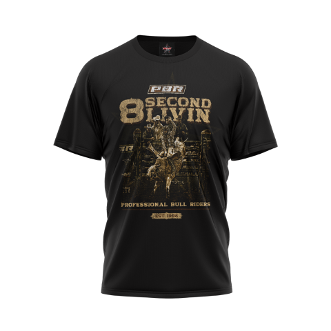 PBR '8 Second Livin' Mens Tee